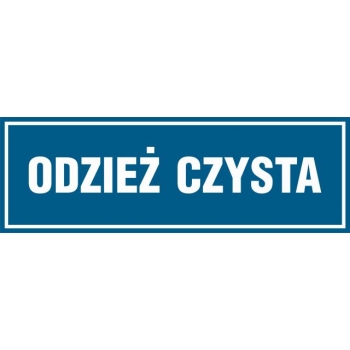 PA328 Odzież czysta