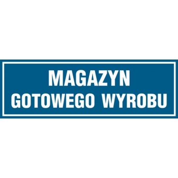 PA347 Magazyn gotowego wyrobu