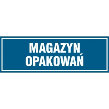 PA355 Magazyn opakowań