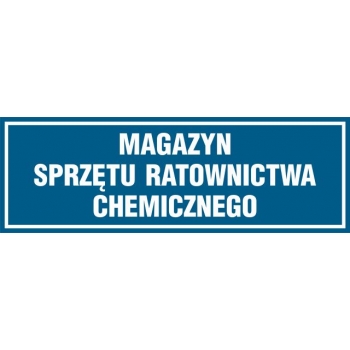 PA367 Magazyn sprzętu ratownictwa chemicznego