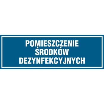 PA379 Pomieszczenie środków dezynfekcyjnych