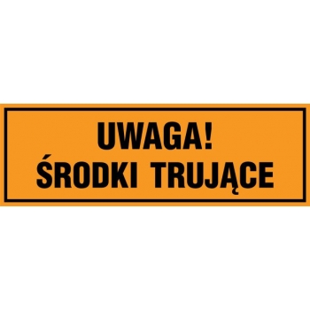 PA553 Uwaga! Środki trujące