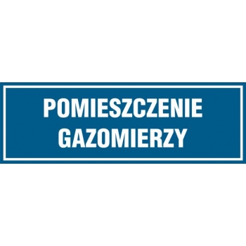 PA565 Pomieszczenie gazomierzy