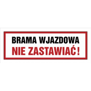 SA023 Brama wjazdowa