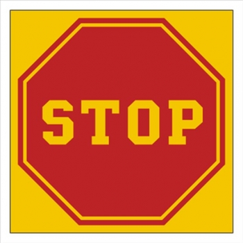SA050 STOP (tablica do oznaczenia autobusu szkolnego)