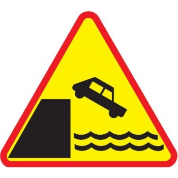 Znak drogowy ostrzegawczy A-27