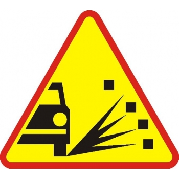Znak drogowy ostrzegawczy A-28