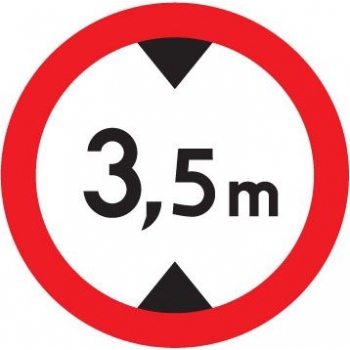 Znak drogowy zakazu B-16