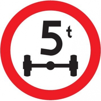 Znak drogowy zakazu B-19