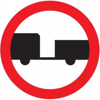 Znak drogowy zakazu B-7