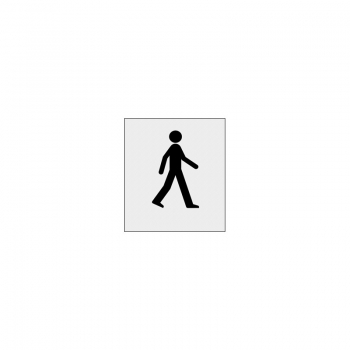 Szablon malarski pieszy ludzik BHP 72x120 cm