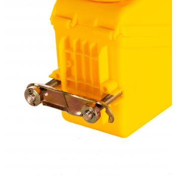 Lampa drogowa zmierzchowa żółta U-35 jednobateryjna