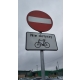 Montaż oznakowania pionowego, znaków drogowych